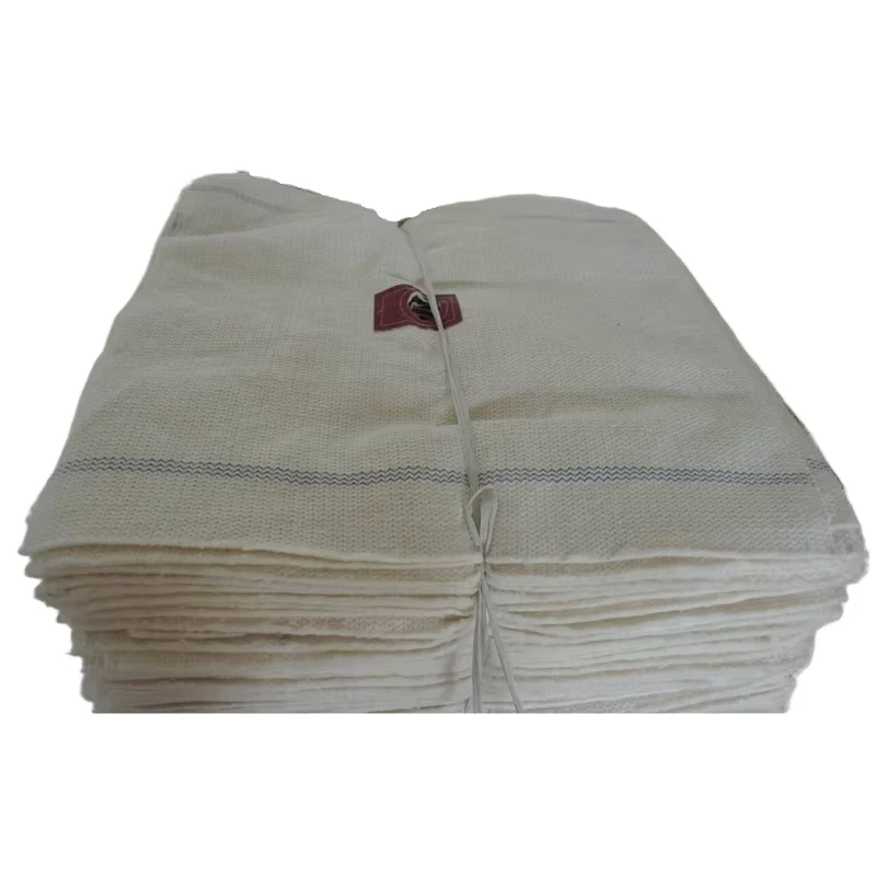 Stitch-Bonded-White-Color-100-Recycled-Cotton-Floor-Cleaning-Cloth-With-Buttonhole Stitch Bonded White Color 100 Recycled Cotton Floor Cleaning Cloth With Buttonhole
