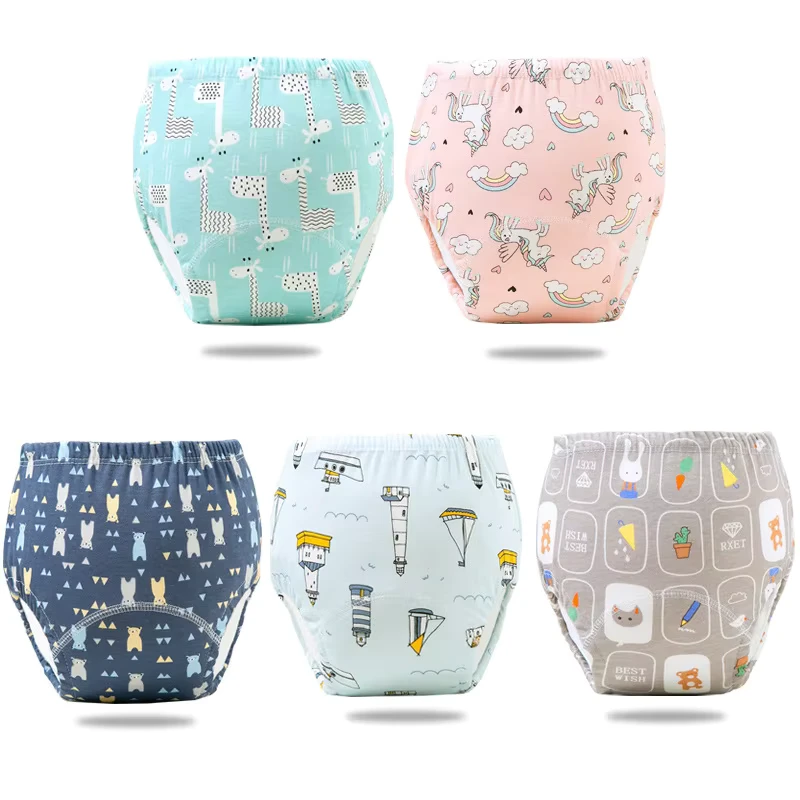 Summer-A-Class-Reusable-Infant-Cloth-Diapers-Baby-Training-Pants-Printed-Design-Breathable-Pure-Cotton-Baby-Learning-Pants Summer A Class Reusable Infant Cloth Diapers Baby Training Pants Printed Design Breathable Pure Cotton Baby Learning Pants