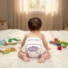 Super Soft Breathable Baby Diapers High Absorbency OEM Private Label Disposable Nappies for Babies