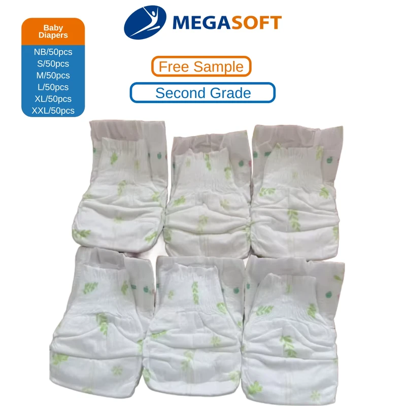 Super-Soft-Disposable-B-Grade-Baby-Diapers-High-Absorbency-Leakproof-Protection-Bulk-Custom-Logo-OEM-ODM Super Soft Disposable B Grade Baby Diapers High Absorbency Leakproof Protection Bulk Custom Logo OEM ODM