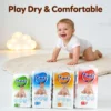 Tipiti Breathable Non Woven Fabric Disposable Baby Diapers with Dry Surface Absorption 3D Leak Prevention Sizes S XXL for Babies 2 Tipiti Breathable Non Woven Fabric Disposable Baby Diapers with Dry Surface Absorption 3D Leak Prevention Sizes S XXL for Babies