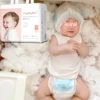 Top Rated Africa Market Baby Diapers Fluff Pulp Breathable Anti Rash Bulk Supply Nigeria 90pcs Bag 500K Sold 1