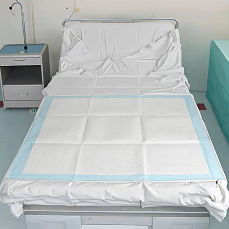 Ultra-Absorbent-Disposable-OEM-Underpads-Breathable-Incontinence-Bed-Pads-Waterproof-Changing-Pads-Toilet-Tissue-Type Ultra Absorbent Disposable OEM Underpads Breathable Incontinence Bed Pads Waterproof Changing Pads Toilet Tissue Type
