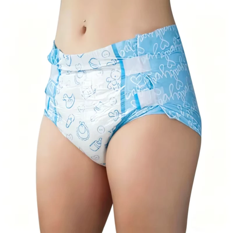 Ultra-High-Absorbency-Overnight-Disposable-Nappies-for-Elderly-Men-Women-OEM-Adult-Incontinence-Diapers Ultra High Absorbency Overnight Disposable Nappies for Elderly Men Women OEM Adult Incontinence Diapers