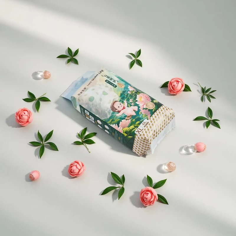 Ultra-Thin-Baby-Pull-up-Pants-with-Camellia-Oil-Extract-Soft-Breathable-Disposable-Diaper-Training-Pants Ultra Thin Baby Pull up Pants with Camellia Oil Extract Soft Breathable Disposable Diaper Training Pants
