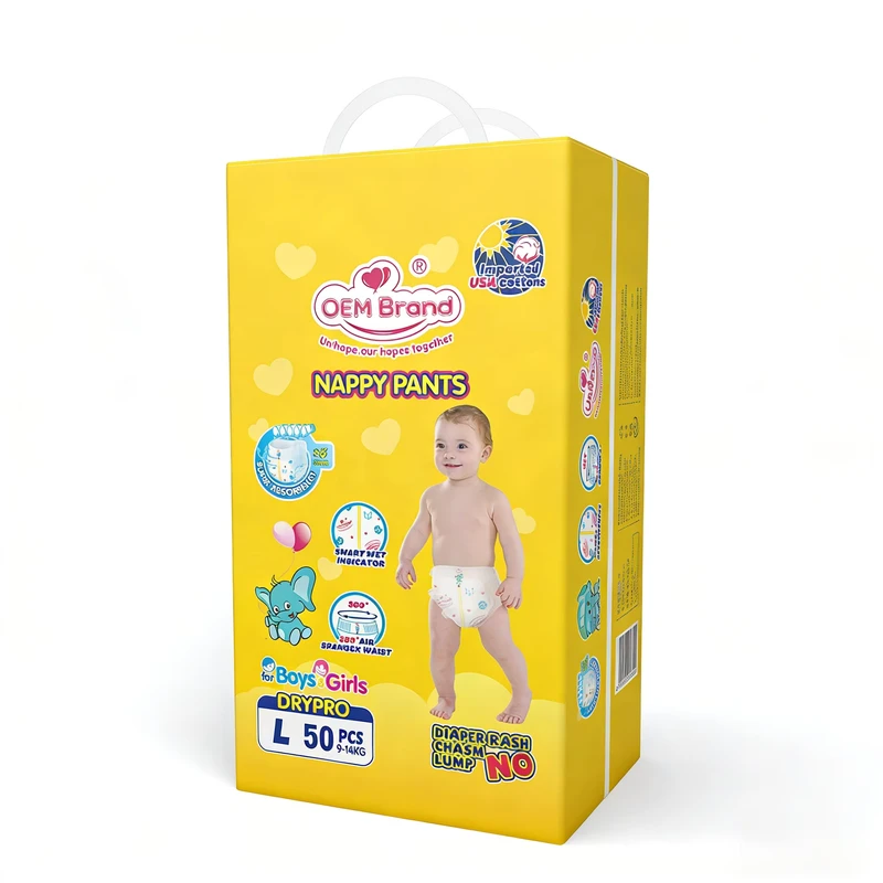 Unihope-Bulk-High-Elastic-Waistband-Toddler-Training-Pants-OEM-ODM-Skin-Friendly-Nonwoven-New-born-Pull-up-Pants-3D-Leak Unihope Bulk High Elastic Waistband Toddler Training Pants OEM ODM Skin Friendly Nonwoven New born Pull up Pants 3D Leak