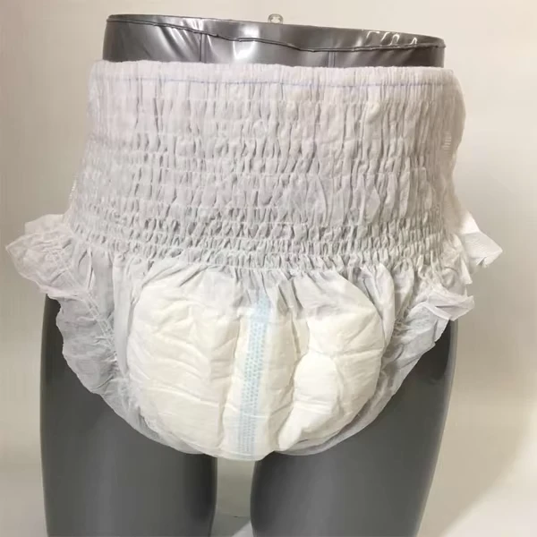 Unisex-Adult-Incontinence-Pants-Diapers-Healthy-Pull-up-for-Elderly-Patients-Made-of-Fluff-Pulp Unisex Adult Incontinence Pants Diapers Healthy Pull up for Elderly Patients Made of Fluff Pulp