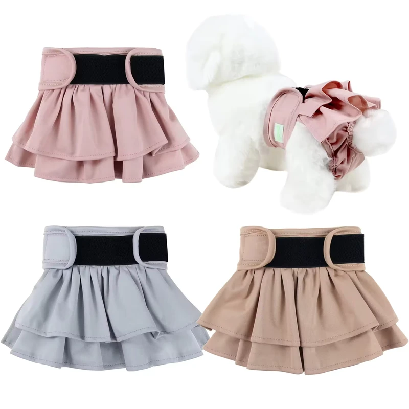 Washable-Dog-Diapers-Leakproof-Female-Dog-Diaper-Skirt-Reusable-Adjustable-Pet-Hygiene-Pants-1 Washable Dog Diapers Leakproof Female Dog Diaper Skirt Reusable Adjustable Pet Hygiene Pants 1
