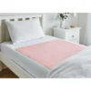 Washable Reusable Bed Underpad Incontinence Bed Pad Absorbent Pee Pad Adult Large Diaper with Wing Flap Waterproof Sheet Pink 2 Washable Reusable Bed Underpad Incontinence Bed Pad Absorbent Pee Pad Adult Large Diaper with Wing Flap Waterproof Sheet Pink 1