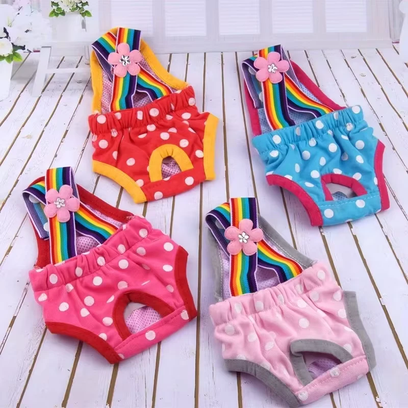 Washable-Reusable-Sanitary-Cloth-Diapers-for-Female-Dogs-Heavy-Absorbency-Polyester-Pet-Underwear-1 Washable Reusable Sanitary Cloth Diapers for Female Dogs Heavy Absorbency Polyester Pet Underwear 1