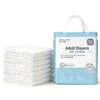 Waterproof Adult Plastic Diaper Pants High Absorbent Bulk Adult Diapers for Incontinence