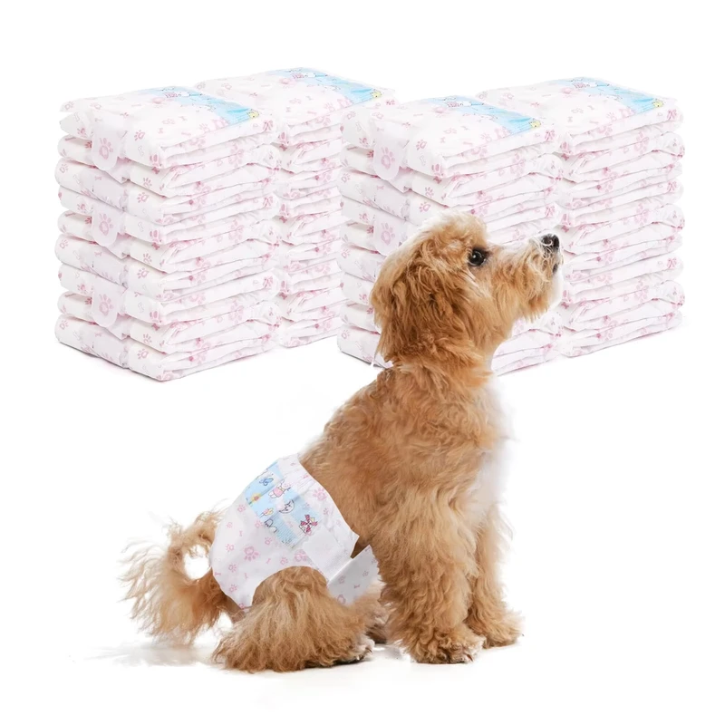 XS-Size-Female-Pet-Diaper-Economic-Underpads-Incontinence-for-Pets XS Size Female Pet Diaper Economic Underpads Incontinence for Pets